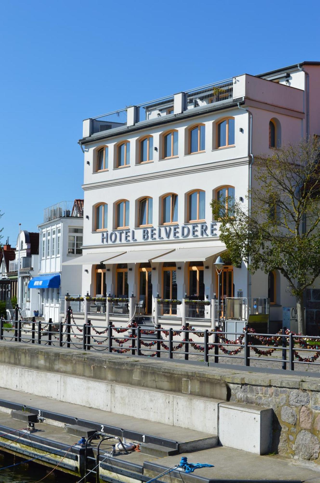 Hotel Belvedere Rostock Exteriör bild